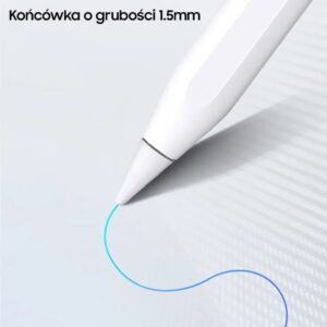 USAMS magnetic stylus Active Touch Sensitive Pen baltos spalvos ZB254DRB01 (US-ZB254) - Image 4