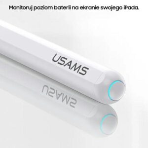 USAMS magnetic stylus Active Touch Sensitive Pen baltos spalvos ZB254DRB01 (US-ZB254) - Image 7