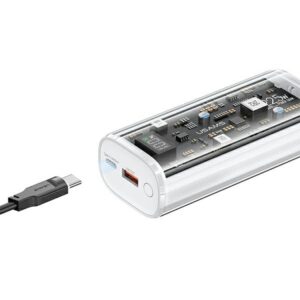 USAMS power bank 9000mAh PD 20W QC3.0+PD dual-port Fast Charge black 10KCD18901 (US-CD189) - Image 4