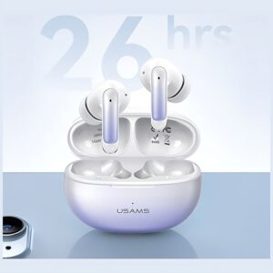 USAMS Bluetooth 5.3 TWS X-don Series ENC belaidės ausinės juodos spalvos BHUENCXD01 (US-XD19) - Image 2