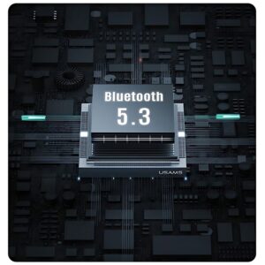 USAMS Bluetooth 5.3 TWS X-don Series ENC belaidės ausinės juodos spalvos BHUENCXD01 (US-XD19) - Image 6