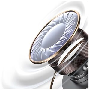 USAMS Bluetooth 5.3 TWS X-donseries ENC belaidės ausinės baltos spalvos BHUENCXD02 (US-XD19) - Image 3
