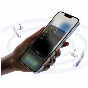 USAMS Bluetooth 5.3 TWS X-donseries ENC belaidės ausinės baltos spalvos BHUENCXD02 (US-XD19) - Image 5