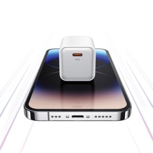 USAMS Laidinis įkroviklis 1xUSB-C PD 30W 3A (only head) PD3.0 Fast Charging juodos spalvos X-ron Series CC186TC01 - Image 4