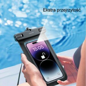 USAMS Waterproof Dėklas 6.7" IP68skaidrus FSD1203 (US-YD012) - Image 4