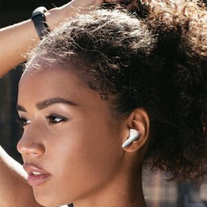 USAMS Bluetooth 5.3 Ausinės TWSX-Don Series Dual mic ENC belaidės juodos spalvos BHUXD01 - Image 8