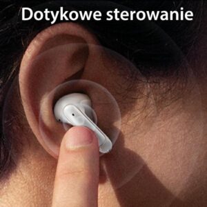 USAMS Bluetooth 5.3 Ausinės TWSX-Don Series Dual mic ENC belaidės juodos spalvos BHUXD01 - Image 9