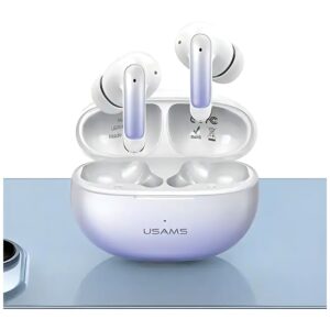 USAMS Bluetooth 5.3 TWS X-donseries ENC Belaidės mėlynos spalvos BHU Ausinės - Image 2