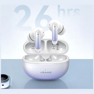 USAMS Bluetooth 5.3 TWS X-donseries ENC Belaidės mėlynos spalvos BHU Ausinės - Image 3