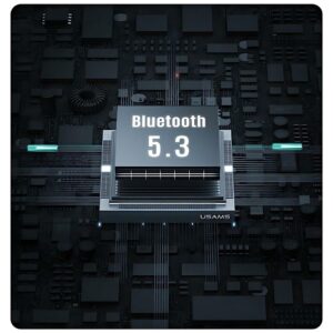 USAMS Bluetooth 5.3 TWS X-don series ENC Belaidės ausinės Purple Gradient/Purple Blue BHUEN - Image 7