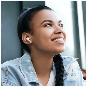 USAMS Bluetooth 5.3 TWS X-don series ENC Belaidės ausinės Purple Gradient/Purple Blue BHUEN - Image 8