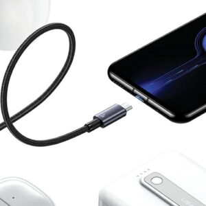 USAMS Kabelis USB į Micro-USB 2A 1.2mFast Charging steel/tarnish SJ668USB01 (US-SJ668) - Image 8