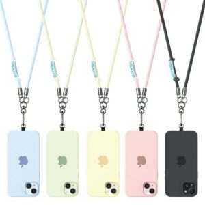 USAMS Universal phone lanyard 1.2m rožinės spalvos ZB282GS03 (US-ZB282) - Image 2