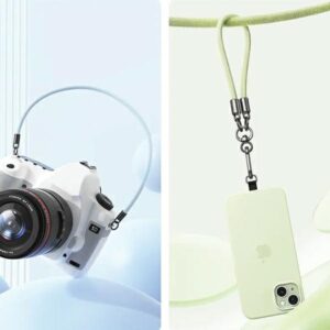 USAMS Universal phone lanyard 30cmžalios spalvos ZB283GS04 (US-ZB283) - Image 5