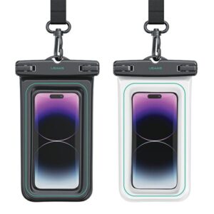 USAMS Waterproof Dėklas 6.7" IP68baltos spalvos FSD1302 (US-YD013) - Image 2