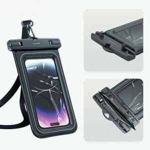 USAMS Waterproof Dėklas 6.7" IP68baltos spalvos FSD1302 (US-YD013) - Image 7