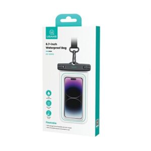USAMS Waterproof Dėklas 6.7" IP68baltos spalvos FSD1302 (US-YD013) - Image 8