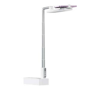 USAMS Multifunctional phone holder with LED lamp baltos spalvos ZB26501 (US-ZB265) - Image 4