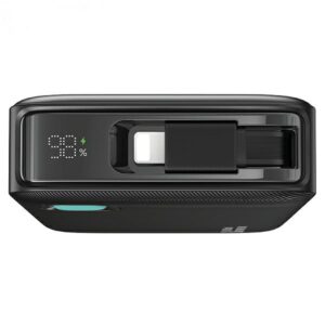 USAMS Powerbank with retractable cableRetractable Lightning 10000 mAh PD 20W Fast Charge XY Series p - Image 9