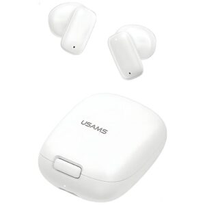 USAMS Bluetooth 5.3 TWSID Series Belaidės Ausinės baltos spalvos BHUID02 (ID25) - Image 1