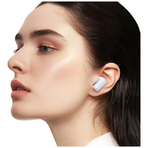 USAMS Bluetooth 5.3 TWSTD Series Belaidės Ausinės baltos spalvos BHUTD01 (TD22) - Image 6
