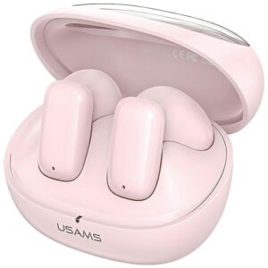 USAMS Bluetooth 5.3 TWSTD Series Belaidės Ausinės rožinės spalvos BHUTD03 (TD22) - Image 1