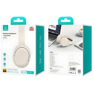 USAMS Bluetooth 5.3 Ausinės Yun Series Beige TDLYEJYX02 (USAMS-YG23) - Image 10