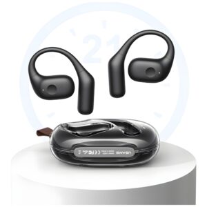 USAMS Bluetooth 5.3 Ausinės G26 OWS belaidės baltos spalvos BHUUG02 - Image 3