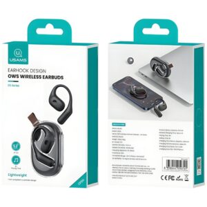 USAMS Bluetooth 5.3 Ausinės G26 OWS belaidės baltos spalvos BHUUG02 - Image 4