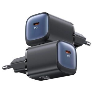 USAMS CC248 20W GaN USB-CFast Charging HC Series baltos spalvos CC248TC02 - Image 2