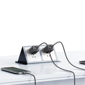 USAMS Kabelis USB į USB-C 3A 1.2mFast Charging steel/tarnish SJ718USBSG01 (US-SJ718) - Image 4