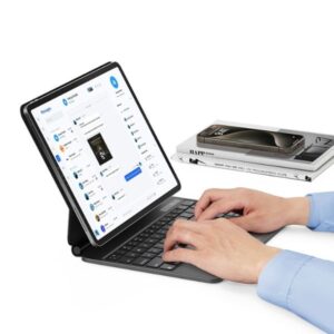 USAMS Protective Dėklas su klaviatūra Apple iPadPro 12.9" juodos spalvos Miaoke Series IPP12MG01 (US-BH876) - Image 4