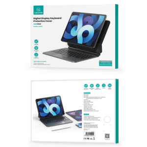 USAMS Protective Dėklas su klaviatūra Apple iPadPro 12.9" juodos spalvos Miaoke Series IPP12MG01 (US-BH876) - Image 10
