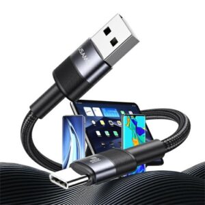 USAMS SET Kabelis USB į USB-C 3A 1.2mFast Charging steel/tarnish 30 vnt SJ718ZJ01 (US-SJ718) - Image 7