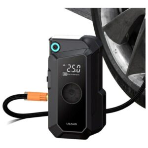 USAMS Jumpstarter Powerbank 8000mAh + built-in flashlight juodos spalvos ZB287 - Image 3