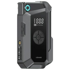 USAMS Jumpstarter Powerbank 8000mAh + built-in flashlight juodos spalvos ZB287 - Image 1