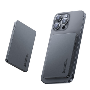 USAMS Induction Powerbank 5000mAh 20W PD Fast Charge titanium CY Series 5KCD23102 (US-CD - Image 2