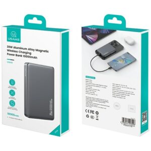 Powerbank USAMS CY Series CD242 10000mAh 20W Magnetic Wireless tarnish - Image 6
