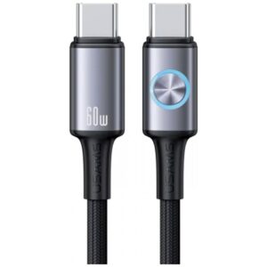 USAMS Huan Series SJ752 60W USB-C į USB-C kabelis 1.2 m tarnish