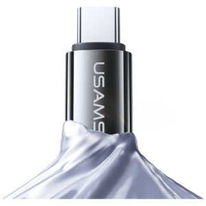 USAMS TC Series SJ749 30W USB-C į Lightning kabelis 1.2 m tarnish - Image 3