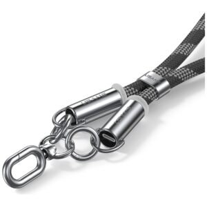 Usams SJ746 30W USB-C į Lightning 1.2m Green Charging Kabelis Lanyard - Image 3