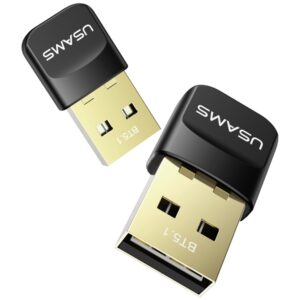 Adapteris USB Bluetooth USAMS ZB321 5.1 czarny - Image 2