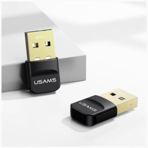 Adapteris USB Bluetooth USAMS ZB321 5.1 czarny - Image 5