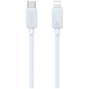 Kabelis USAMS KY Series US-SJ692 30W USB-C į Lightning 1m white - Image 1