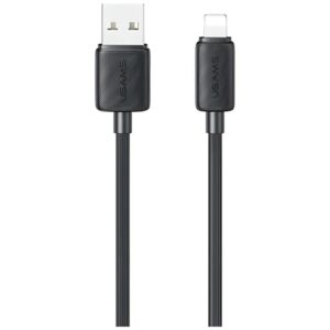 Kabelis USAMS KY Series US-SJ689 2.4A USB-A į Lightning 1m juodos spalvos - Image 1