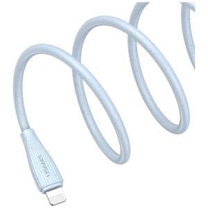 Kabelis USAMS Green Series SJ717 30W USB-C į Lightning 1m white - Image 3