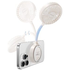 Rankinis ventiliatorius USAMS LiFE LU02 baltos spalvos - Image 9
