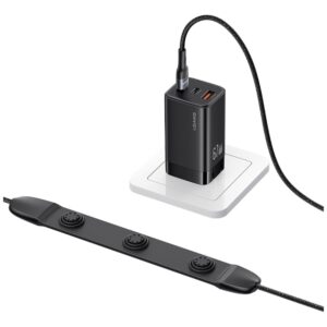 Kabelis USAMS SJ759 U89 100W Fast Charging with massager juodos spalvos - Image 6