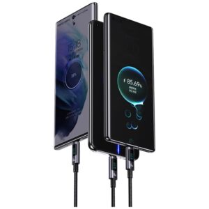 Kabelis USAMS Sufeng Series US-SJ673 66W 6A Fast Charging USB-C į USB-A 1.2m tarnish - Image 5