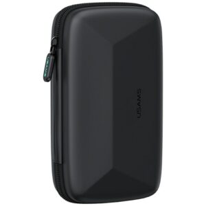USAMS Series JX bag case for storage 6.7" juodos spalvos - Image 1